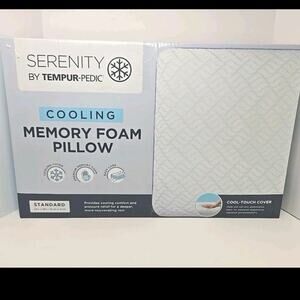 Serenity Cooling Memory Foam Pillow buy one and  the second one half price.